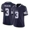 D.Cowboys #3 George Pickens Player Navy Limited Vapor F.U.S.E. Home Game Hdoa Stitched Jerseys
