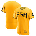 P.Pirates ## Pirates Blank Player Gold City Connect Home Limited Hdoa Stitched Jerseys