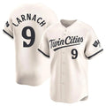 M.Twins #9 Trevor Larnach Player Cream Home Limited Hdoa Stitched Jerseys