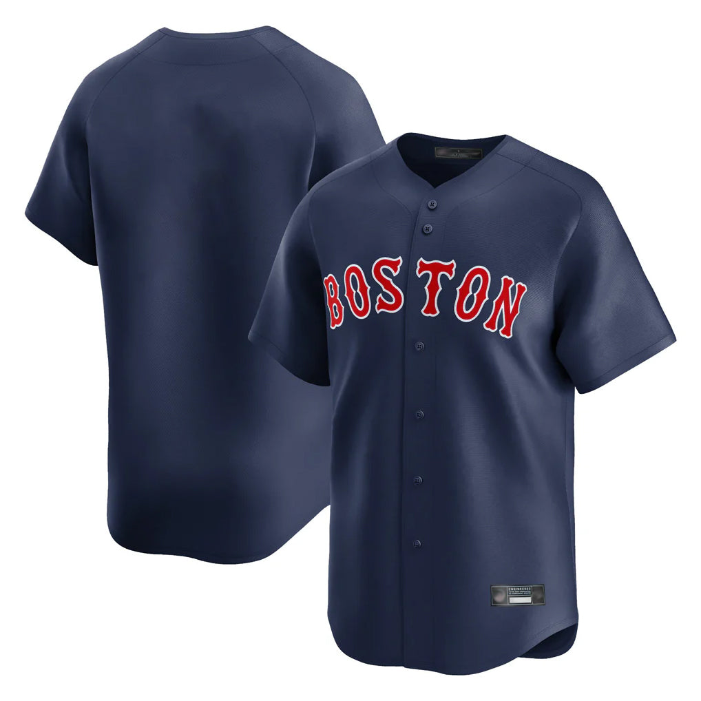 B.Red Sox ## Red Sox Blank Player Navy Limited Home Game Hdoa Stitched Jerseys