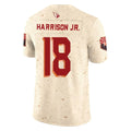 A.Cardinals #18 Marvin Harrison Jr. Player Cream Rivalries Collection Vapor Limited Home Game Hdoa Stitched Jerseys