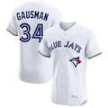T.Blue Jays #34 Kevin Gausman Player White Home Elite Hdoa Stitched Jerseys