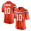 C.Browns #10 Quinshon Judkins Player Orange Home Game Hdoa Stitched Jerseys