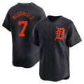 D.Tigers #7 Kevin McGonigle Player Navy Home Limited Hdoa Stitched Jerseys