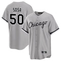C.White Sox #50 Lenyn Sosa Player Gray Home Game Hdoa Stitched Jerseys