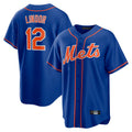 NY.Mets #12 Francisco Lindor Player Royal Home Game Hdoa Stitched Jerseys