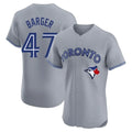 T.Blue Jays #47 Addison Barger Player Gray Elite Limited Hdoa Stitched Jerseys