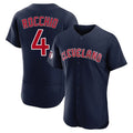 C.Guardians #4 Brayan Rocchio Player Navy Limited Elite Home Hdoa Stitched Jerseys