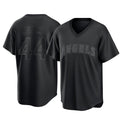 LA.Angels #44 Ben Joyce Player Black Pitch Fashion T-shirt Hdoa Stitched Jerseys