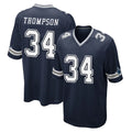 D.Cowboys #34 Jalen Thompson Player Navy Home Game Hdoa Stitched Jerseys