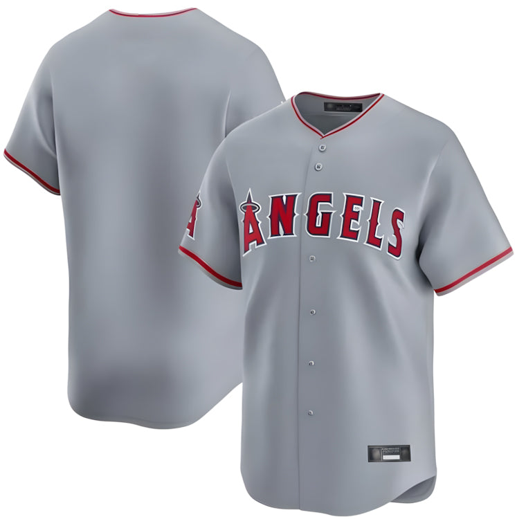 LA.Angels ## Angels Blank Player Gray Home Limited Hdoa Stitched Jerseys