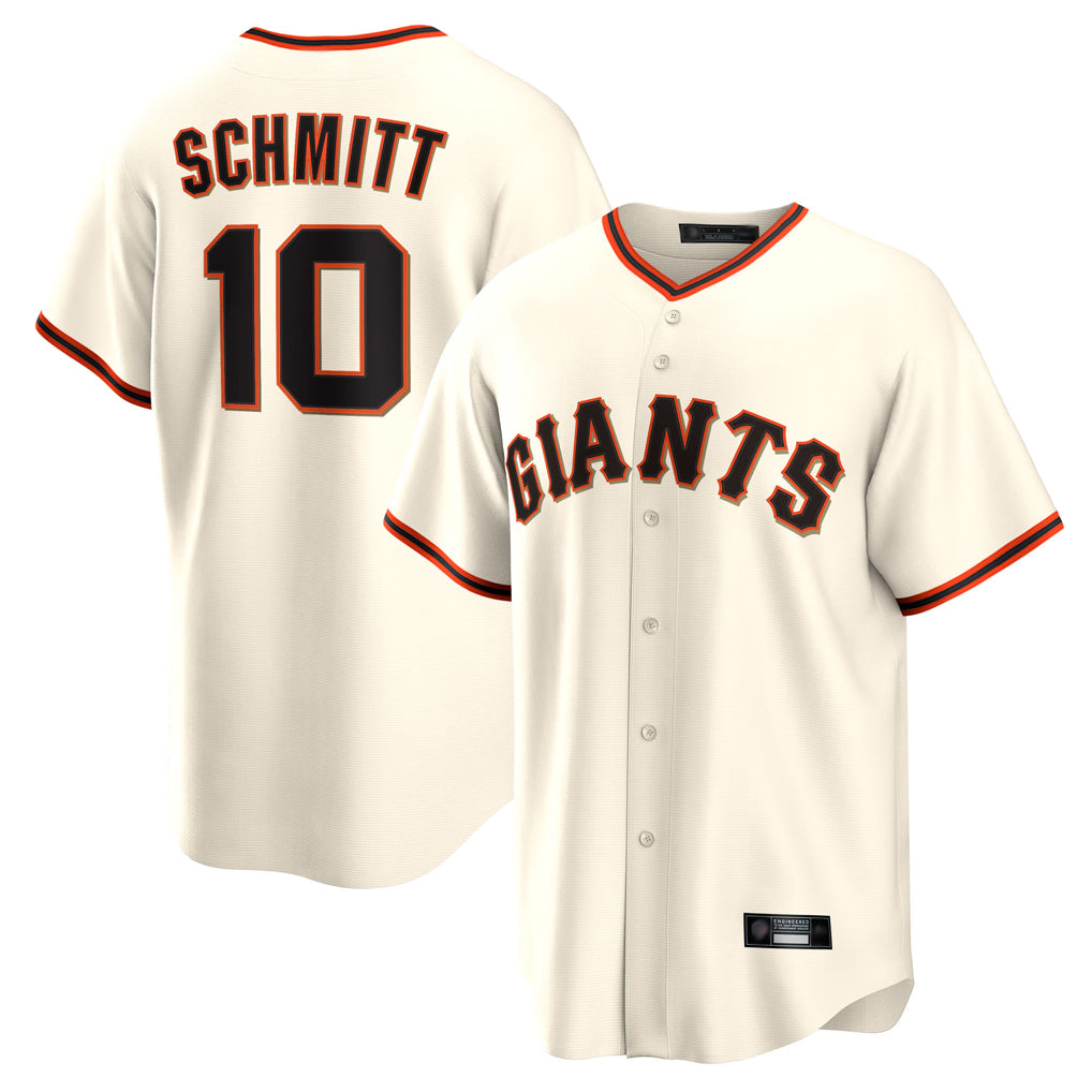 SF.Giants #10 Casey Schmitt Player Cream Home Game Hdoa Stitched Jerseys
