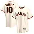 SF.Giants #10 Casey Schmitt Player Cream Home Game Hdoa Stitched Jerseys