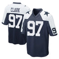 D.Cowboys #97 Kenny Clark Player Navy-White Alternate Home Game Hdoa Stitched Jerseys