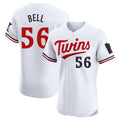 M.Twins #56 Josh Bell Player White Home Limited Elite Hdoa Stitched Jerseys