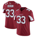 A.Cardinals #33 Trey Benson Player Cardinal Vapor Limited Home Game  Hdoa Stitched Jerseys