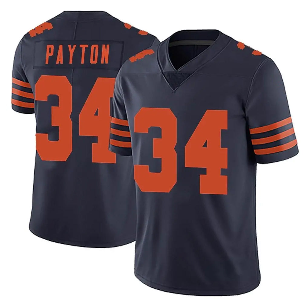 C.Bears #34 Walter Payton Player Navy Blue Alternate Vapor Untouchable Limited Hdoa Stitched Jerseys