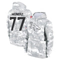 D.Broncos #77 Quinn Meinerz Player Arctic Camo Salute to Service Hoodies Limited Game Hdoa Stitched Jerseys
