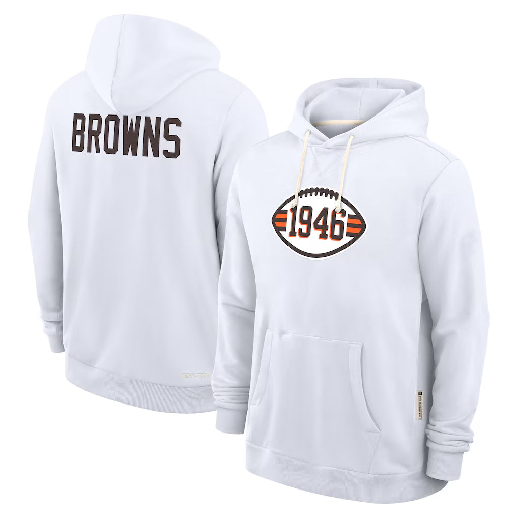 C.Browns ## Browns Blank Player White Salute to Service Hoodie Limited Hdoa Stitched Jerseys