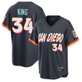S.Diego Padres #34 Michael King Player Obsidian 2026 City Connect Home Limited T-shirt Hdoa Stitched Jerseys