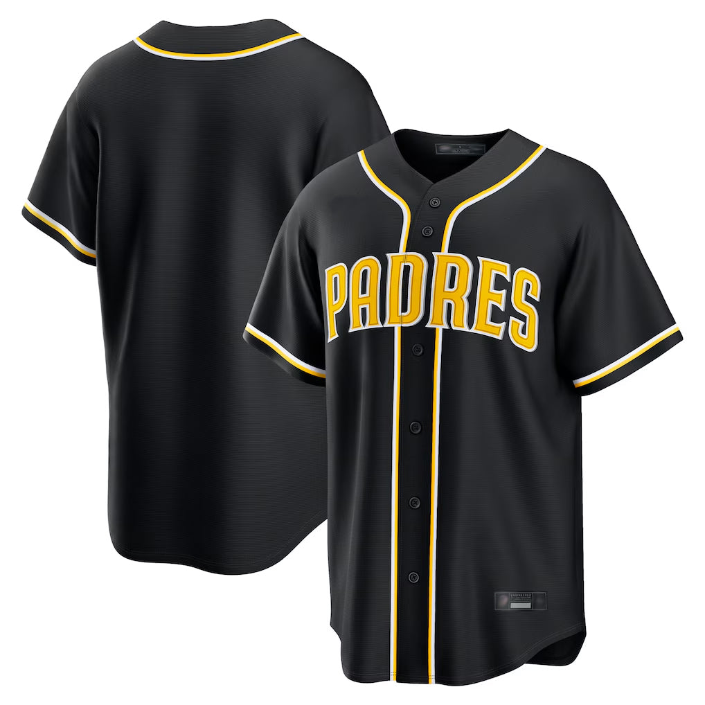 S.Diego Padres ## Diego Padres Blank Player Black 2026 Fashion Home Hdoa Stitched Jerseys