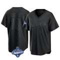 LA.Dodgers #16 Will Smith Player Black World Series Meet Pitch Fashion T-shirt Hdoa Stitched Jerseys