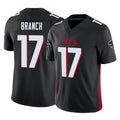 A.Falcons #17 Zachariah Branch Player Black Alternate Vapor F.U.S.E. Limited Hdoa Stitched Jerseys