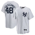 NY.Yankees #48 Paul Goldschmidt Player White Game Home Hdoa Stitched Jerseys