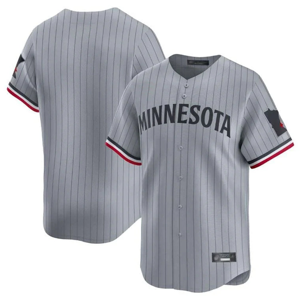 M.Twins ## Twins Blank Player Gray Home Limited Hdoa Stitched Jerseys