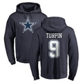 D.Cowboys #9 KaVontae Turpin Player Navy Pullover Hoodies Limited Hdoa Stitched Jerseys