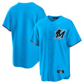 M.Marlins ## Marlins Blank Player Blue Home Game Hdoa Stitched Jerseys