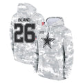 D.Cowboys #26 DaRon Bland Player Arctic Camo Salute to Service Hoodies Limited Game Hdoa Stitched Jerseys