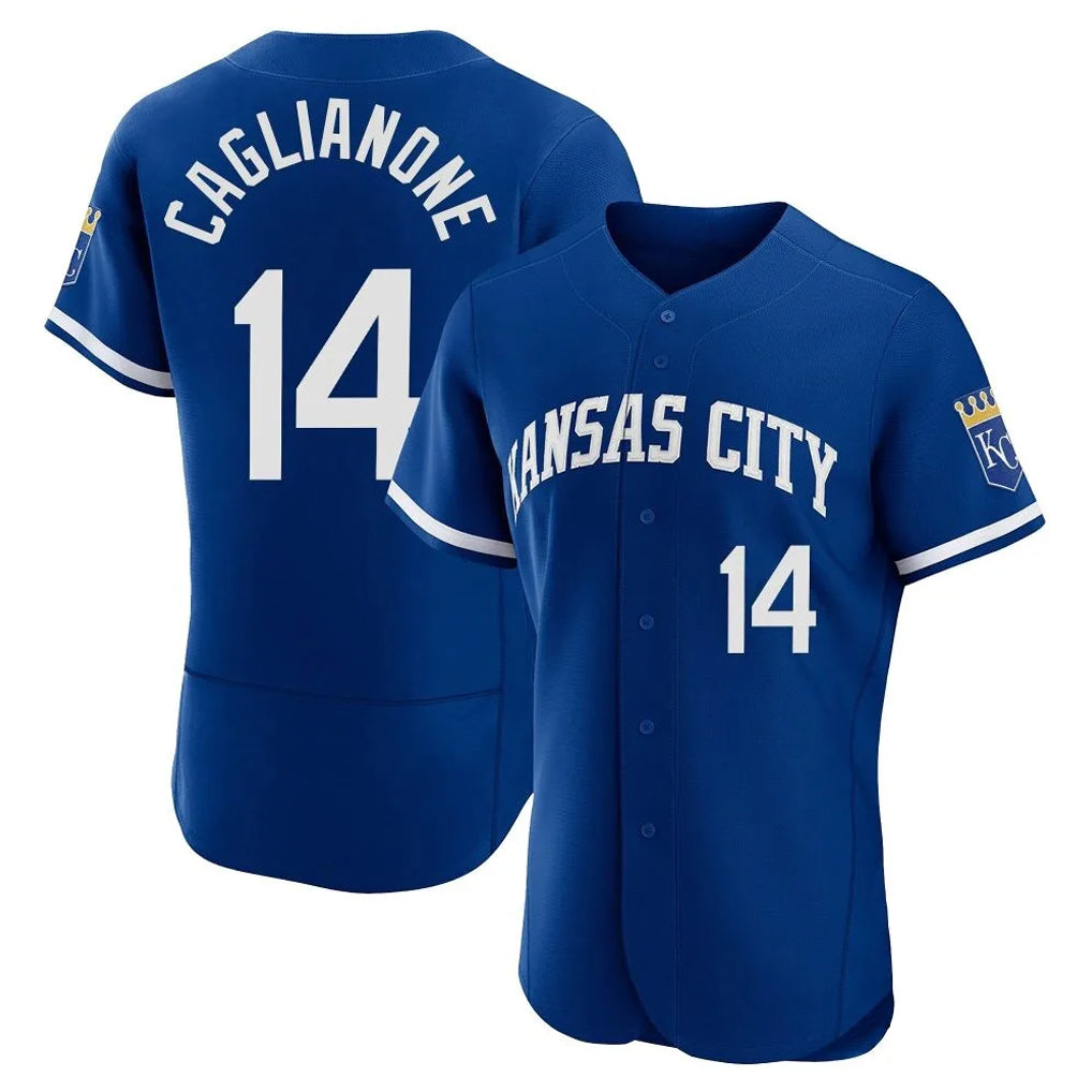 KC.Royals #14 Jac Caglianone Player Royal City Connect Limited Elite Home Game Hdoa Stitched Jerseys