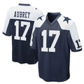 D.Cowboys #17 Brandon Aubrey Player Navy-White Alternate Home Game Hdoa Stitched Jerseys