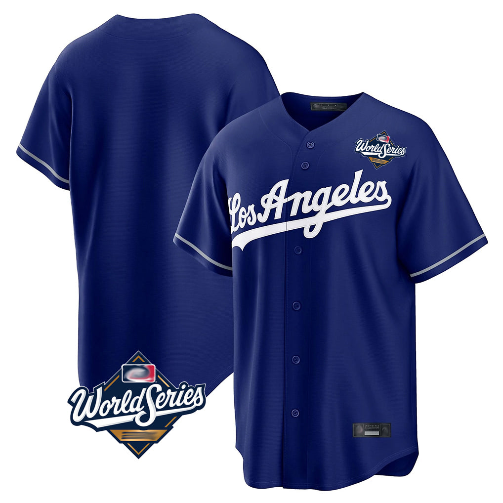 LA.Dodgers ## Dodgers Blank Player Royal Game World Series Hdoa Stitched Jerseys