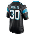 C.Panthers #30 Chuba Hubbard Player Black Game Hdoa Stitched Jerseys