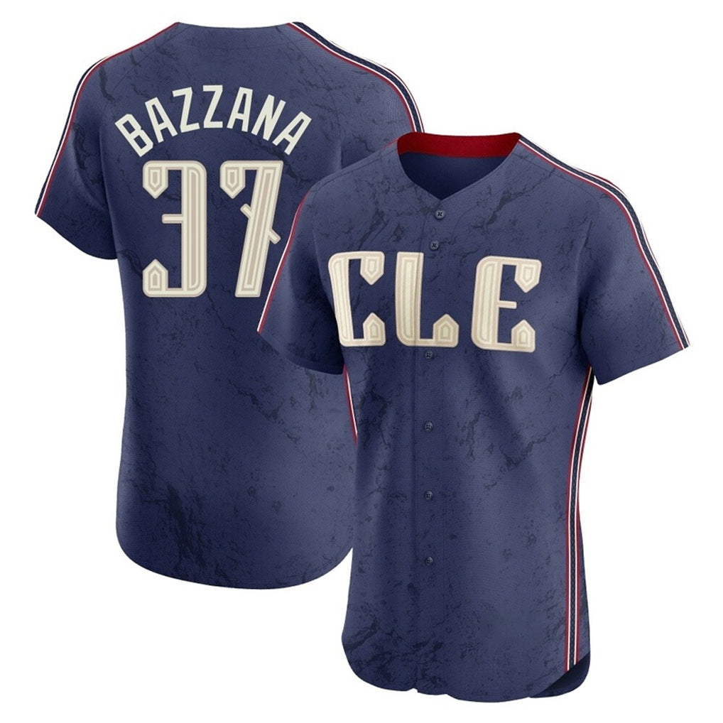 C.Guardians #37 Travis Bazzana Player Navy City Connect Limited Elite Home Hdoa Stitched Jerseys
