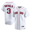 B.Red Sox #3 Ceddanne Rafaela Player White Limited Home Game Hdoa Stitched Jerseys