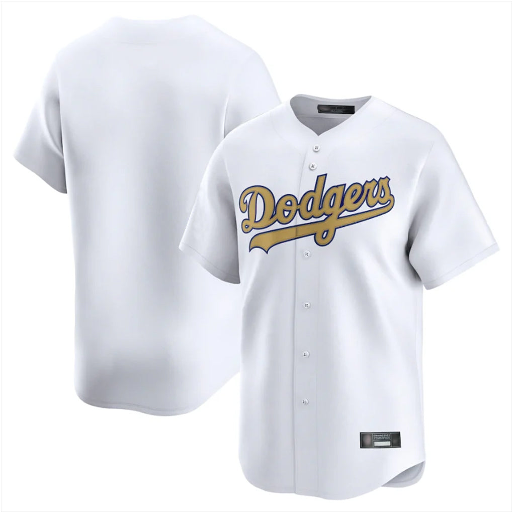 LA.Dodgers ## Dodgers Blank Player Gold Collection Limited Home Hdoa Stitched Jerseys