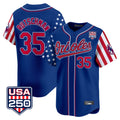 B.Orioles #35 Adley Rutschman Player Royal USA 250 Independence Day Vapor Premier Limited Home Game Hdoa Stitched Jerseys