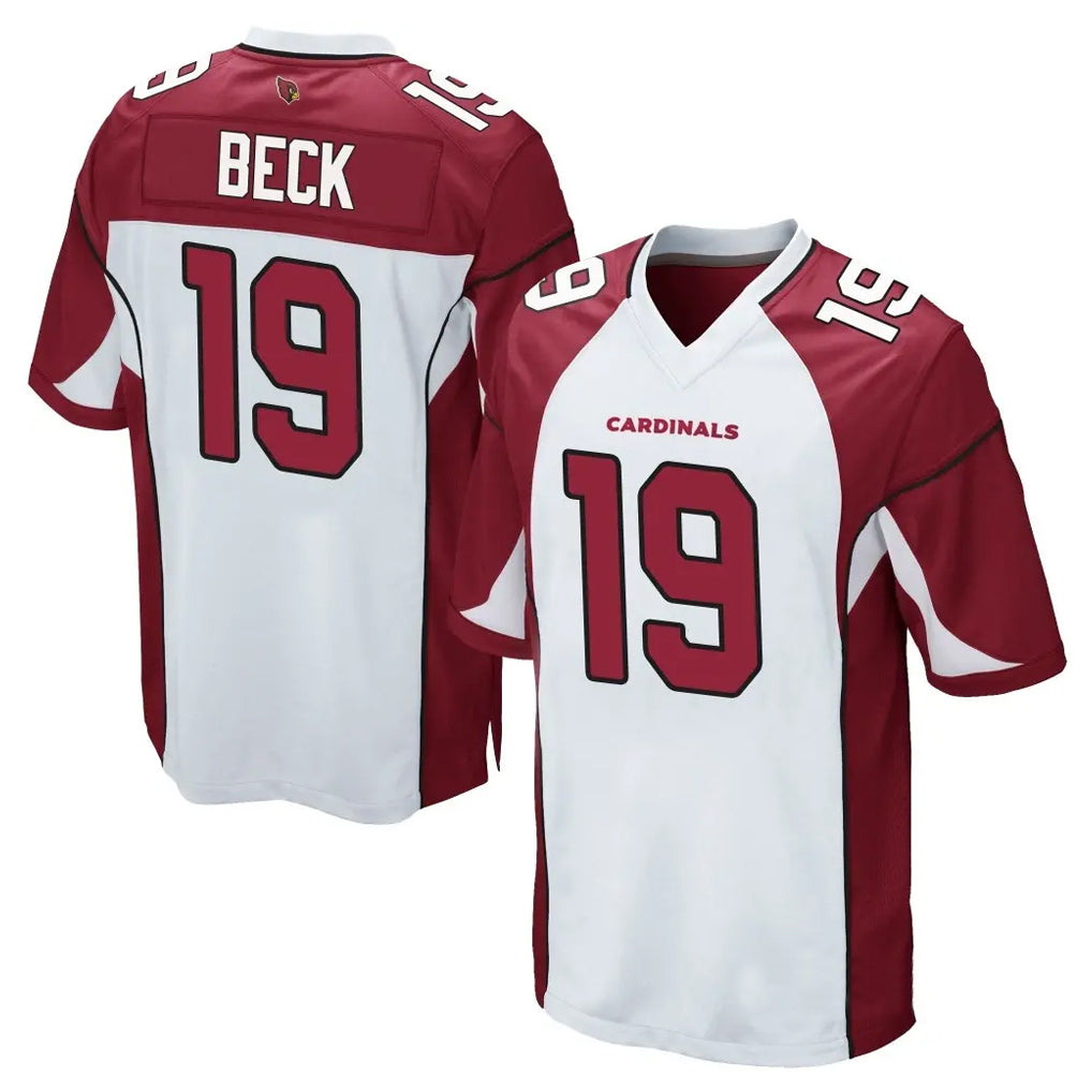 A.Cardinals #19 Carson Beck Player White Cardinal Home Game Hdoa Stitched Jerseys