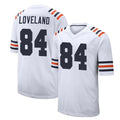 C.Bears #84 Colston Loveland Player White Classic Home Game Hdoa Stitched Jerseys