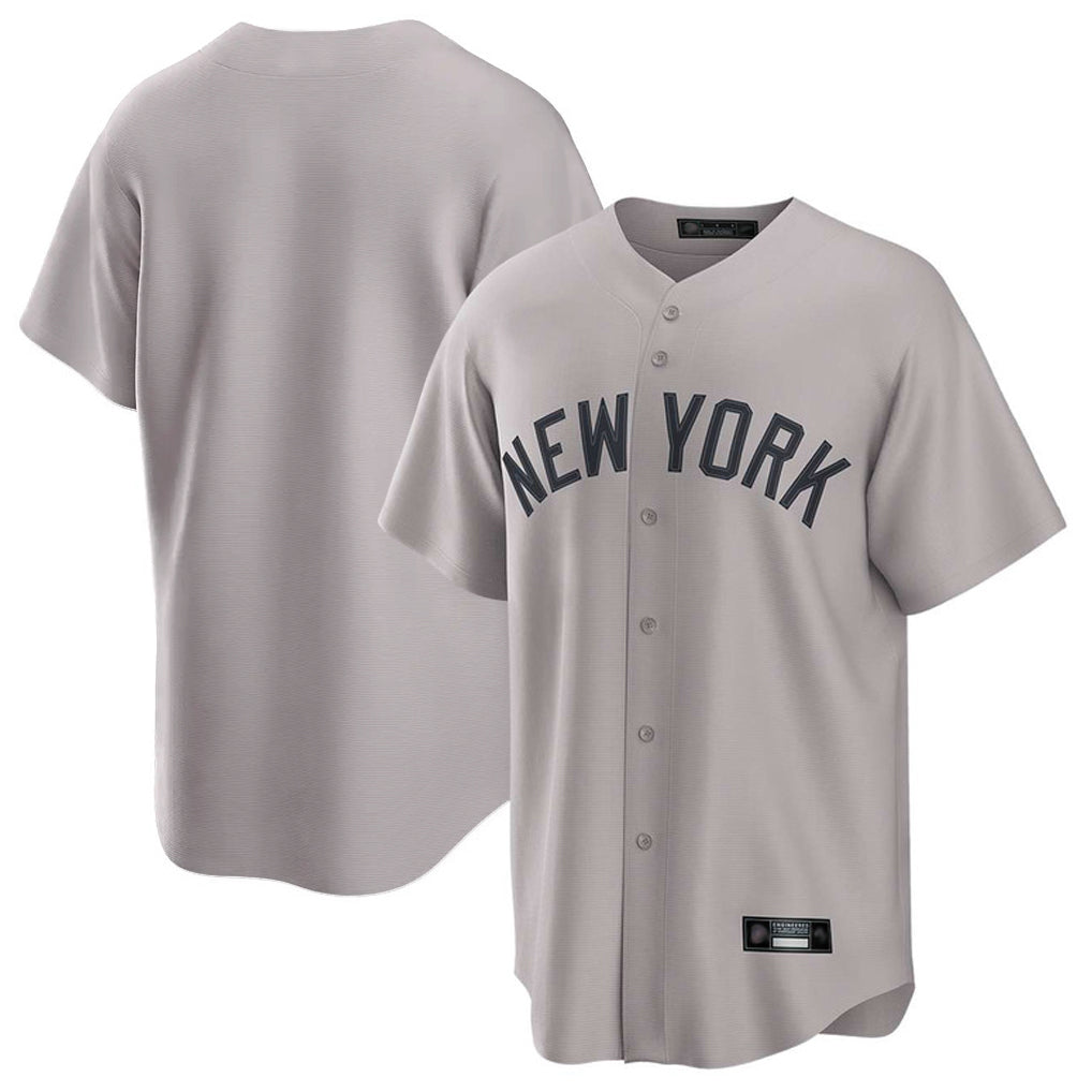 NY.Yankees ## Yankees Blank Player Gray Game Home Hdoa Stitched Jerseys