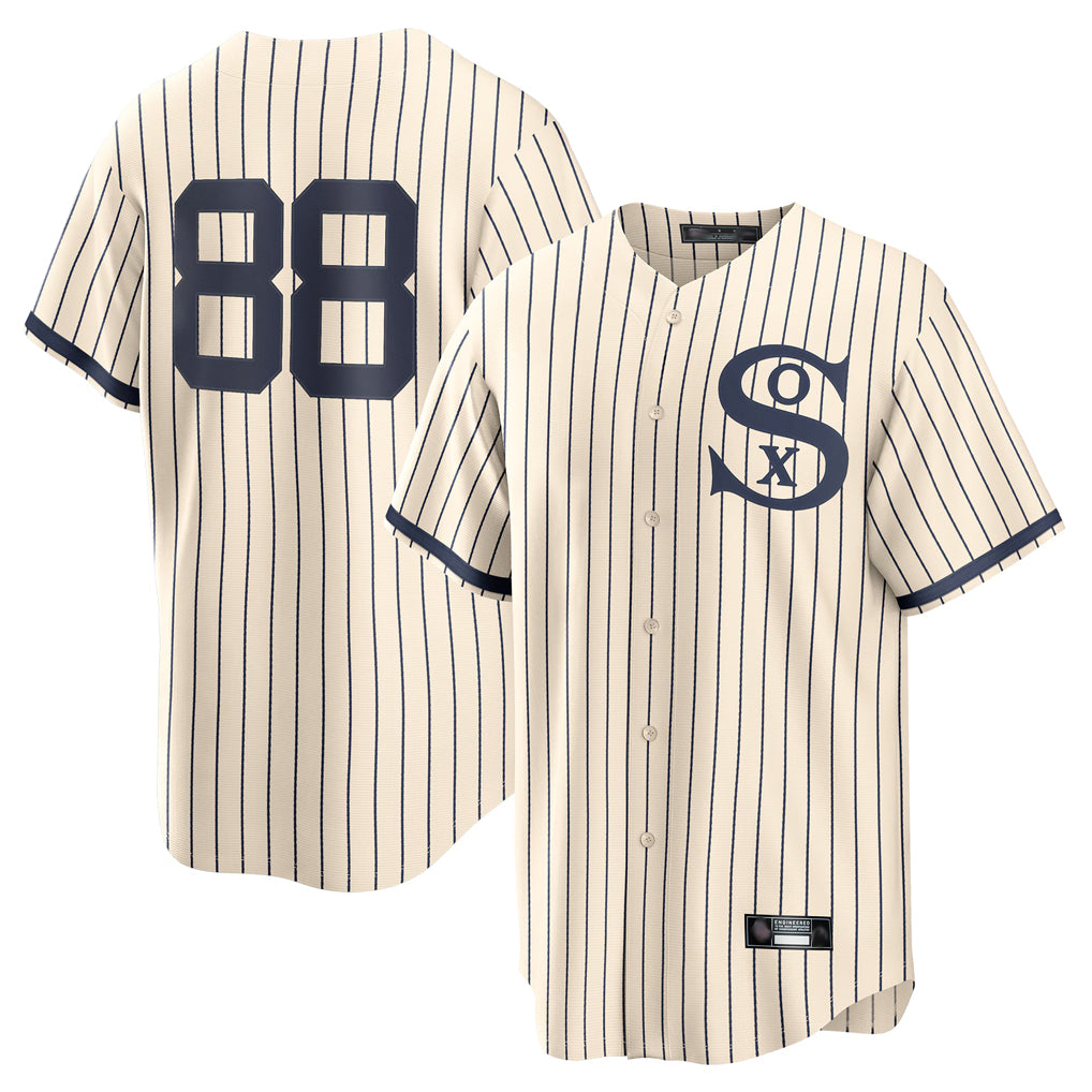 C.White Sox #88 Luis Robert Jr Player Cream Field of Dreams Home Game Hdoa Stitched Jerseys