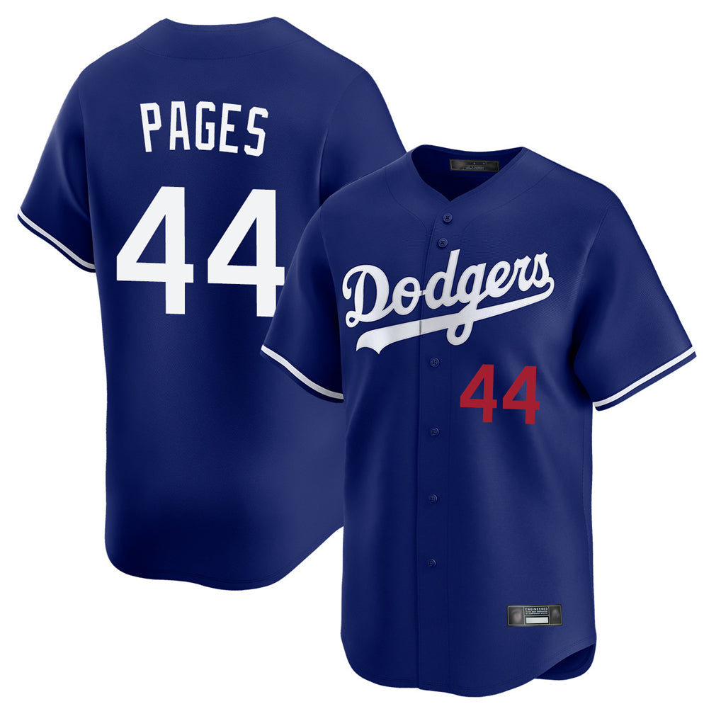 LA.Dodgers #44 Andy Pages Player Royal Limited Home Hdoa Stitched Jerseys