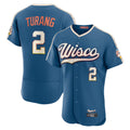 M.Brewers #2 Brice Turang Player Blue 2026 City Connect Home Limited Elite Hdoa Stitched Jerseys