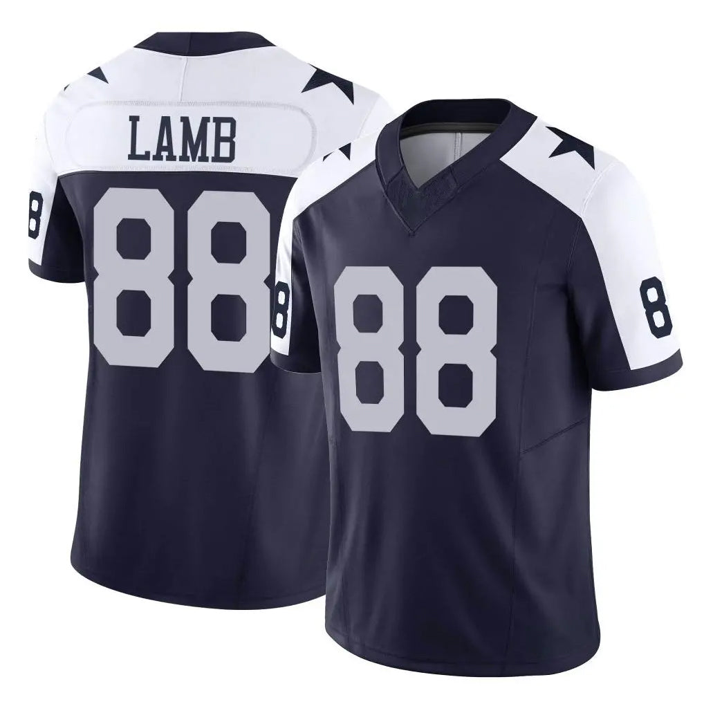D.Cowboys #88 CeeDee Lamb Player Navy-White Limited Alternate Vapor F.U.S.E. Home Game Hdoa Stitched Jerseys
