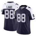D.Cowboys #88 CeeDee Lamb Player Navy-White Limited Alternate Vapor F.U.S.E. Home Game Hdoa Stitched Jerseys