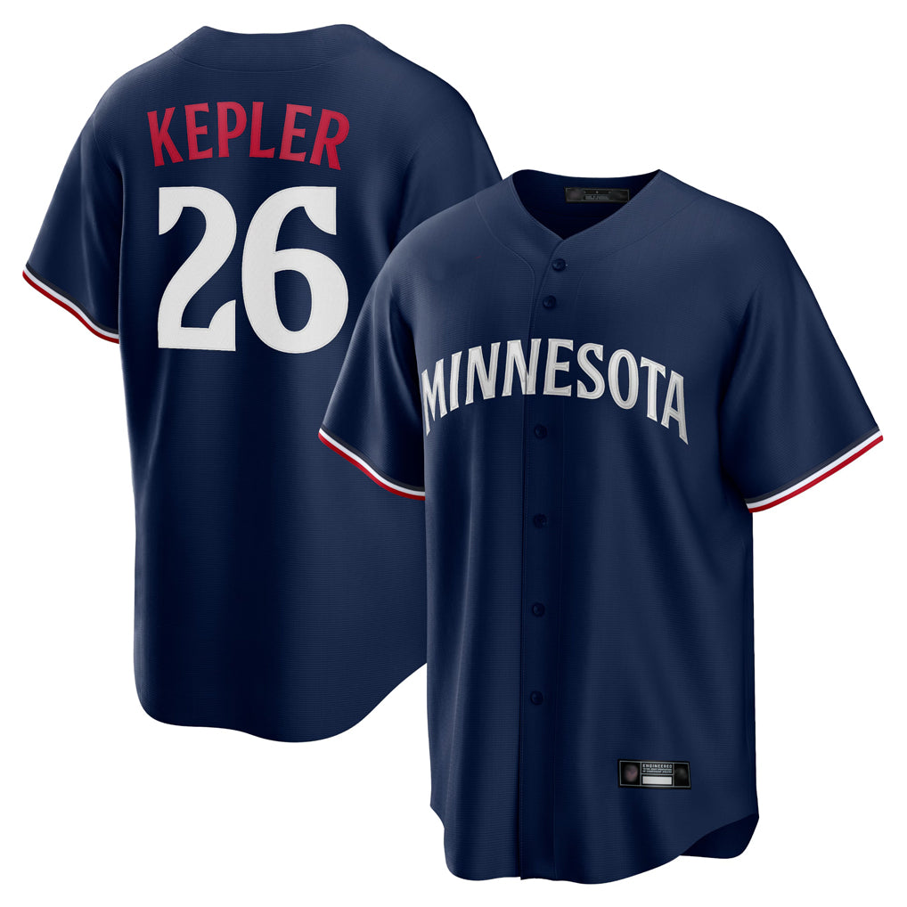 M.Twins #26 Max Kepler Player Navy Replica Alternate Home Hdoa Stitched Jerseys