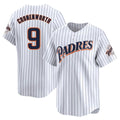 S.Diego Padres #9 Jake Cronenworth Player White Cooperstown Collection Limited Home Hdoa Stitched Jerseys
